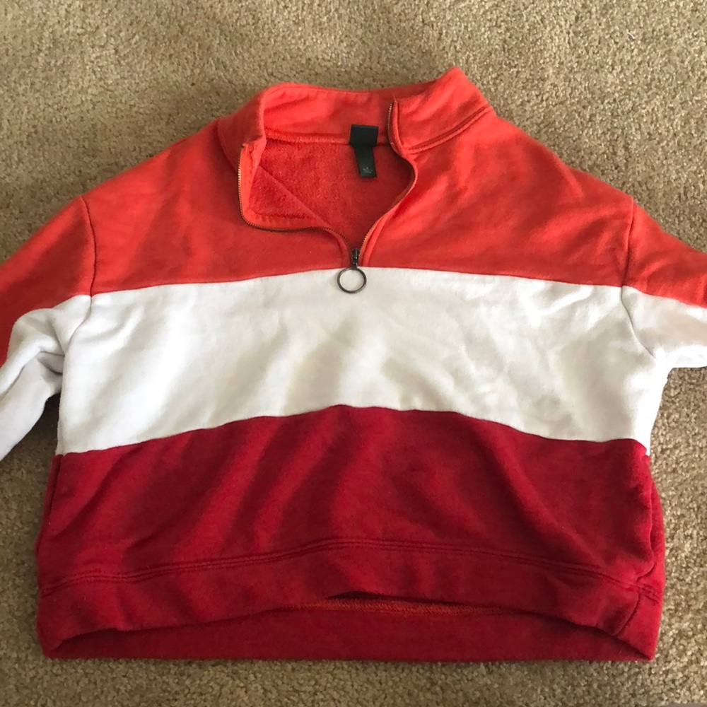 half zip sweater